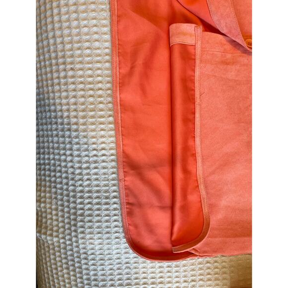 Relativity Faux Suede Button Up Coral/ Pink Chore Jacket Size XL - Picture 5 of 12